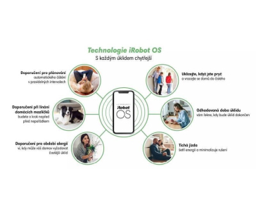 BAZAR - iRobot Roomba i8+ Combo (i8578) robotický vysavač s mopem, mobilní aplikace, navigace iAdapt 3.0 - použité