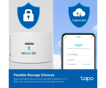 TP-Link Tapo C125 domácí/indoor kamera (4MP, 2K QHD 1440p, WiFi, IR 10m, microSD)