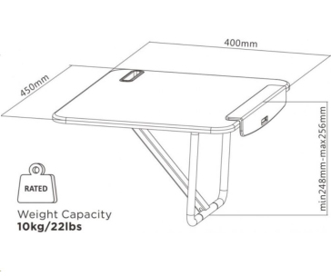 Reflecta ERGO Stand Workstation C450 stojan na laptop