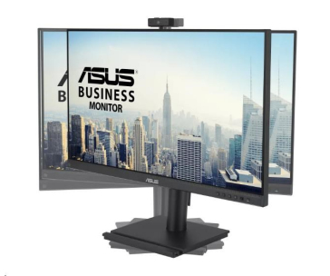 ASUS LCD 27" BE279QFK Video Conferencing Monitor,  Full HD, IPS, Frameless, Full HD Webcam, Mic Array, Speakers, HDMI