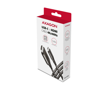 AXAGON RVC-HI2MC, USB-C -> HDMI 2.0a redukce / kabel 1.8m, 4K/60Hz HDR10