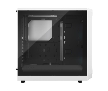 FRACTAL DESIGN skříň Focus 2 RGB White TG Clear Tint, 2x USB 3.0, bez zdroje, mATX