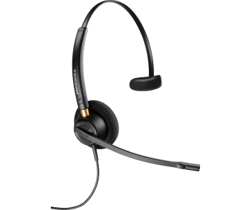 Poly EncorePro 510D with Quick Disconnect Monoaural Digital Headset TAA