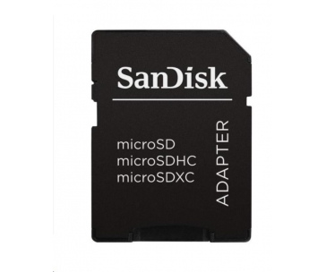 SanDisk MicroSDXC karta 512GB Ultra (100MB/s, Class 10, Android) + adaptér