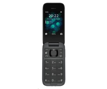 BAZAR - Nokia 2660 Flip, Dual SIM, černá, (CZ, SK, HU) - Poškozený obal (Komplet)