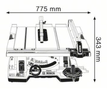 Bosch GTS 10 XC, Professional