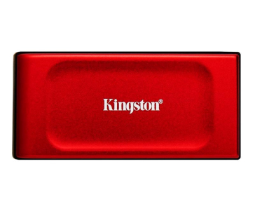 Kingston Externí SSD 1TB XS1000, USB 3.2, červená