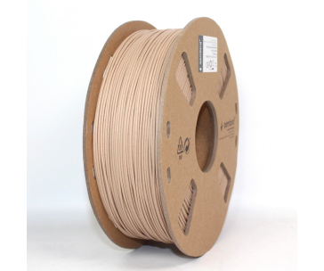 GEMBIRD Tisková struna (filament) PLA, 1,75mm, 1kg, přírodní dřevo