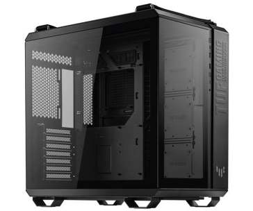 ASUS case TUF GAMING CASE (GT502) TG, Mid Tower, průhledná bočnice, černá