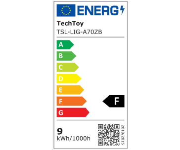 TechToy Smart Bulb RGB 9W E27 ZigBee - polepeno