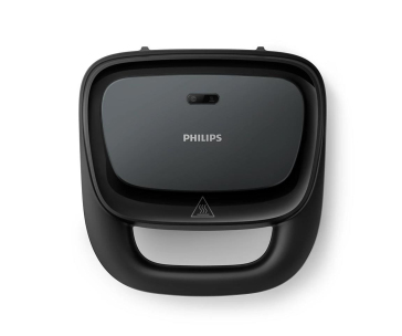 Philips HD2330/90 toustovač, 750 W, kontrolka, přepínač, snadné čištění, černá