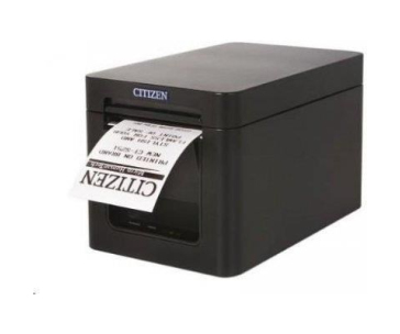 Citizen CT-E651, 8 dots/mm (203 dpi), cutter, USB, USB Host, Lightning, black