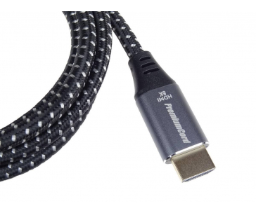 PREMIUMCORD Kabel HDMI 2.1 High Speed + Ethernet kabel 8K@60Hz, zlacené konektory, 3m