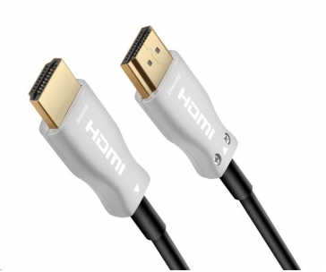 PREMIUMCORD Kabel HDMI optický fiber High Speed with Ether. 4K@60Hz, 25m, M/M, zlacené konektory