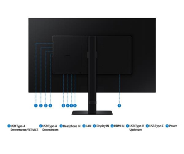 SAMSUNG MT LED LCD 32" ViewFinity S8 (S80UD) - UHD 4K, USB-C