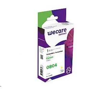 WECARE ARMOR cartridge pro Epson Stylus Photo R265, R285, R360, RX560, RX685 (C13T08044011), žlutá/yellow, 9,5ml, 350str