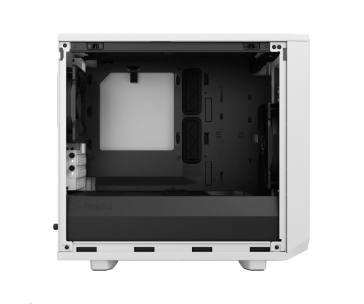 FRACTAL DESIGN skříň Meshify 2 Nano White TG Clear Tint, USB 3.1 Type-C, 2x USB 3.0, bez zdroje, miniITX