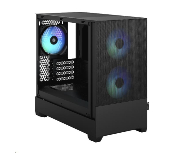 FRACTAL DESIGN skříň Pop Mini Air RGB Black TG Clear Tint, 2x USB 3.0, bez zdroje, mATX