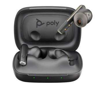 Poly Voyager Free 60 bluetooth headset, BT700 USB-A adaptér, nabíjecí pouzdro, černá