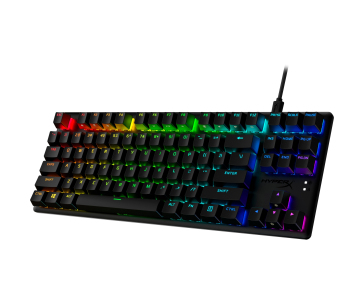 HyperX Alloy Origins Core PBT HX Aqua Gaming Keyboard-US - Klávesnice