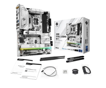 ASRock MB Sc LGA1851 Z890 STEEL LEGEND WIFI, Intel Z890, 4xDDR5, 1xHDMI, 2xThunderbolt, WI-FI