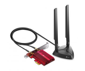 TP-Link Archer TXE75E WiFi6E PCIe adapter (AXE5400,2,4GHz/5GHz/6GHz,Bluetooth5.2)