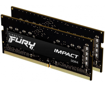 KINGSTON SODIMM DDR4 16GB (Kit of 2) 2666MT/s CL15 FURY Impact