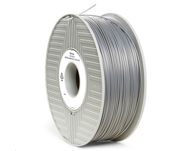 VERBATIM 3D Printer Filament ABS 1.75mm, 404m,1kg silver/metal grey (OLD PN 55016)