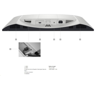 DELL LCD S2425H - 23.8"/IPS/LED/1920x1080/16:9/100Hz/8ms/1500:1/250 cd/m2/Speaker/HDMI/VESA/3YNBD (210-BMHJ)