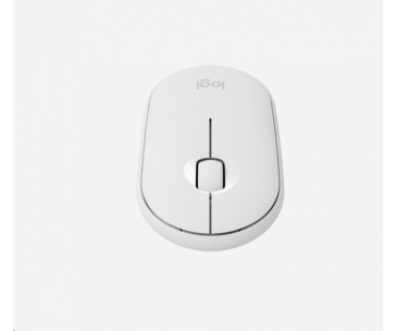 Logitech Pebble Wireless Mouse M350, světle šedá