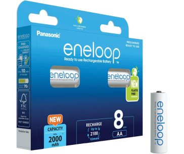 PANASONIC HR6 AA 3MCCE/8BE ENELOOP N, 2000 mAh (Blistr 8ks)