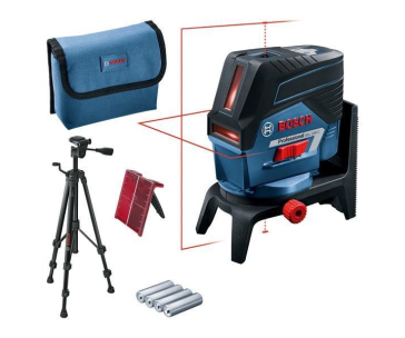 Bosch GCL 2-50 C kombinovaný laser, Bluetooth pro aplikaci Levelling, stavební stativ, 4x baterie 1,5 V LR6 (AA)