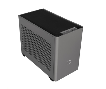 BAZAR - Cooler Master case MasterBox NR200P MAX, mini-ITX, šedá, integrovaný vodní chladič, zdroj 850W - Poškozený obal