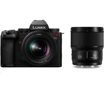 Panasonic Lumix S5 II LUMIX S 20-60 mm F/3,5-5,6 + Lumix S 50mm/F1,8