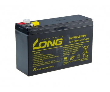 Long 12V 6Ah olověný akumulátor HighRate F2