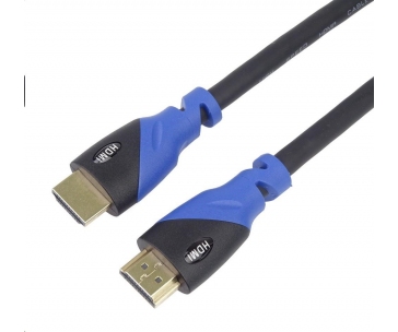 PREMIUMCORD Kabel HDMI - Ultra HDTV, 1m (Color, zlacené konektory)