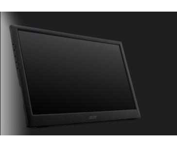 ACER LCD PM161QBbmiuux, 40cm (15.6"),1920x1080,250cd/m2,HDR10,170/170,Černá