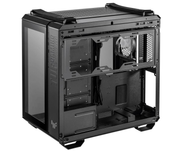 ASUS case TUF GAMING GT502 PLUS, Mid Tower, průhledná bočnice, 4x 120mm ARGB Fan, černá