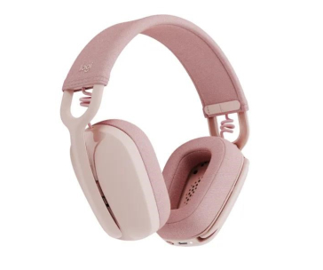 Logitech Zone Vibe 100 Wireless Headset, rose