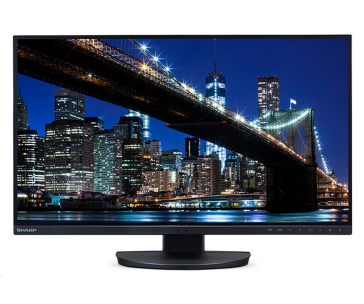 Sharp MultiSync® EA272U, 27", 3840x2160, 400[cd/m2], IPS, 16:9, 1000:1, black