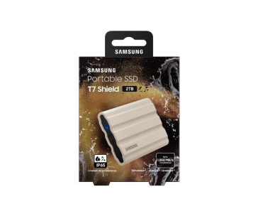 Samsung Externí SSD disk T7 Shield - 2 TB - náhrada ze servisu