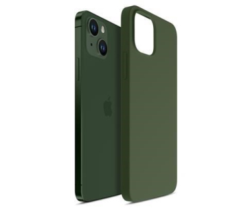 3mk Hardy Silicone MagCase pro Apple iPhone 15 Plus, Alphine Green