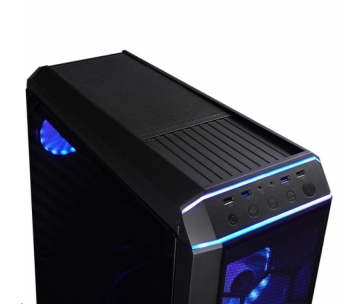 CHIEFTEC skříň STALLION 3/ E-ATX, USB 3.2, GP-03B-OP, Black