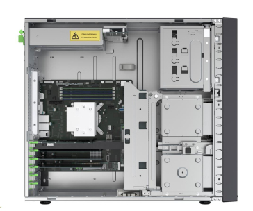 FUJITSU SRV TX1330M5 PRIMERGY Xeon E-2336 6C/12T 2.9GHz 16GB(1Rx8)2xM.2 SATA, BEZ HDD 8xBAY2.5 H-P RP1-TITAN-500W IRMC