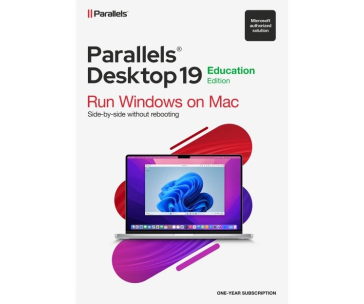 Parallels Desktop Academic Subscription 1 Year, EN/FR/DE/IT/ES/PL/CZ/PT