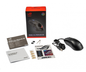 ASUS myš ROG GLADIUS III (P514), USB, černá