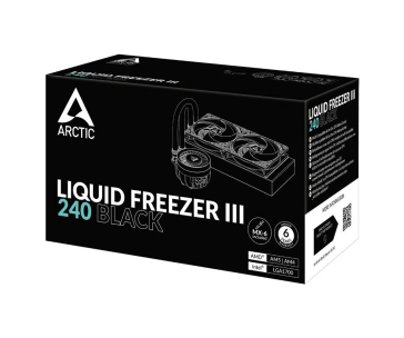 ARCTIC Vodní chladič Liquid Freezer III 240, 2x120mm, AM5, LGA1851, černá