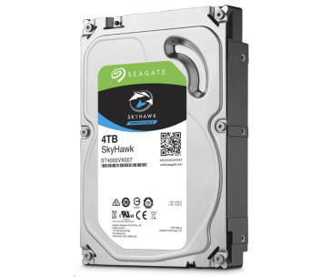 BAZAR - SEAGATE HDD SKYHAWK (SURVEILLANCE) 4TB SATAIII/600 5900RPM, 64MB cache, recertified