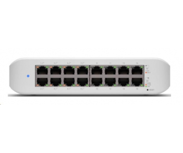 UBNT UniFi Switch USW-Lite-16-PoE [16xGigabit, 8x PoE out 45W, 802.3at/af, 16Gbps]