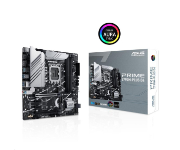 ASUS MB Sc LGA1700 PRIME Z790M-PLUS D4, Intel Z790, 4xDDR4, 1xDP, 1xHDMI, mATX